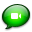 iChat Green Icon 32x32 png